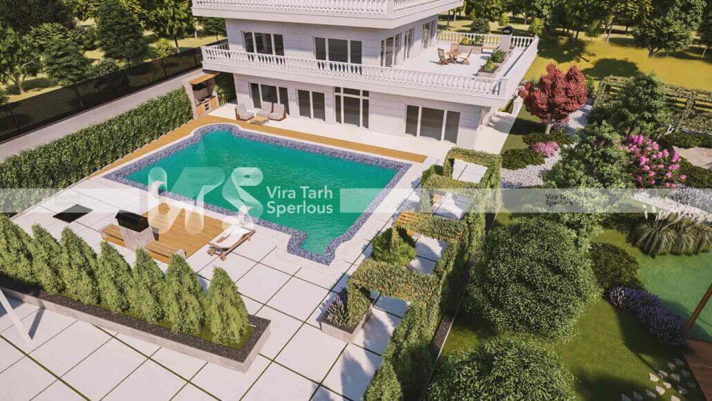 فضای سبز ویلا