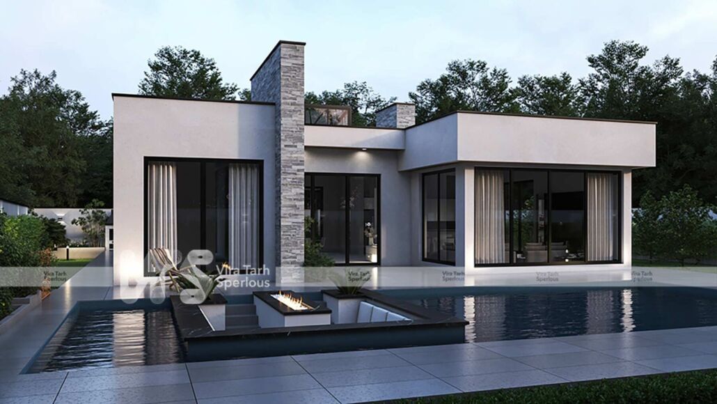 طراحی ویلا در سهیلیه کرج