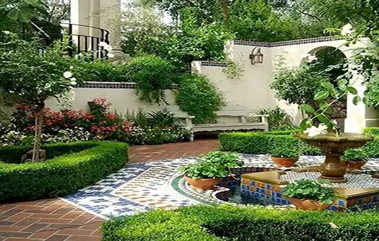 طراحی فضای سبز سبک ایرانی