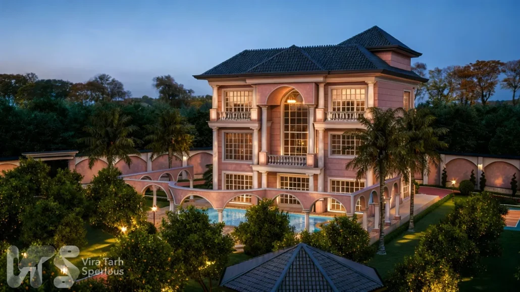 طراحی ویلا تریبلکس مدیترانه ای در بابلسر4 طراحی ویا تریبلکس مدیترانه ای در بابلسر