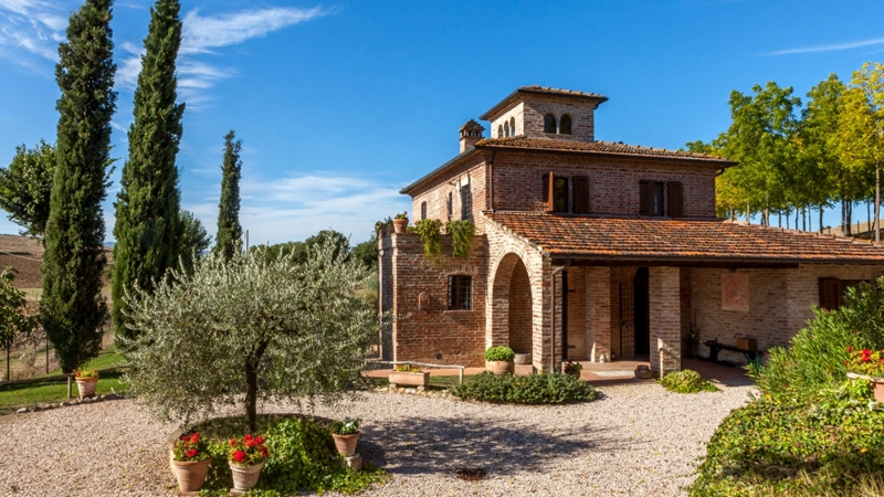italian villa design1 طراحی ویلا به سبک ایتالیایی