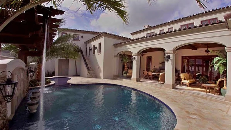 spanish villa design02 طراحی ویلا سبک اسپانیایی