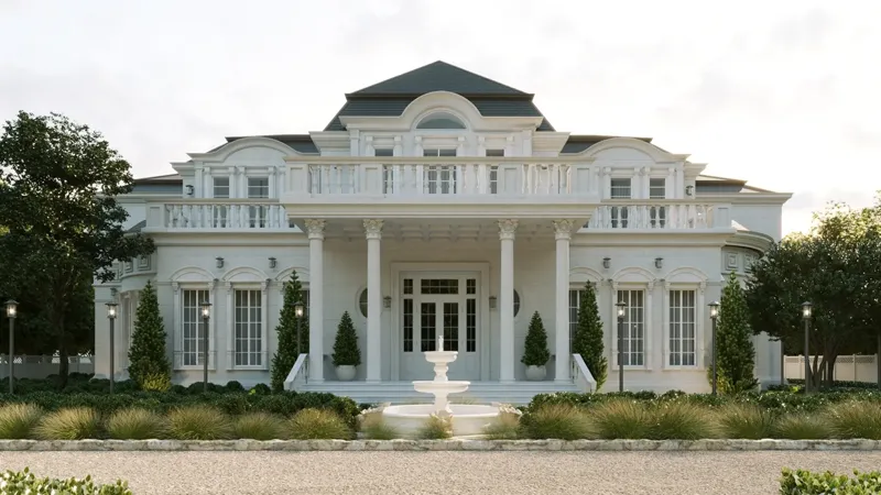 classic villa ویلای کلاسیک
