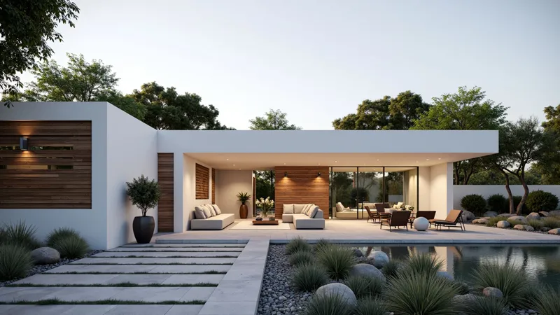 minimalist villa ویلای مینیمال