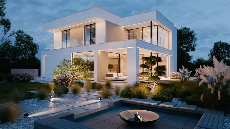 modern villa ویلای مدرن